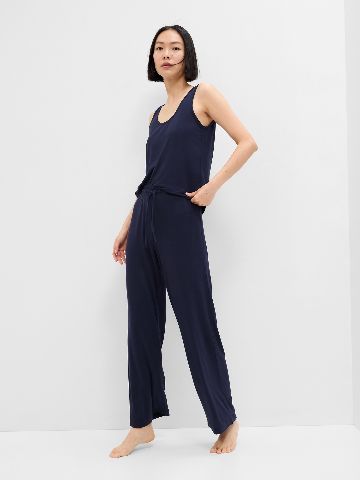 Relaxed Pure Body Wide-Leg PJ Pants