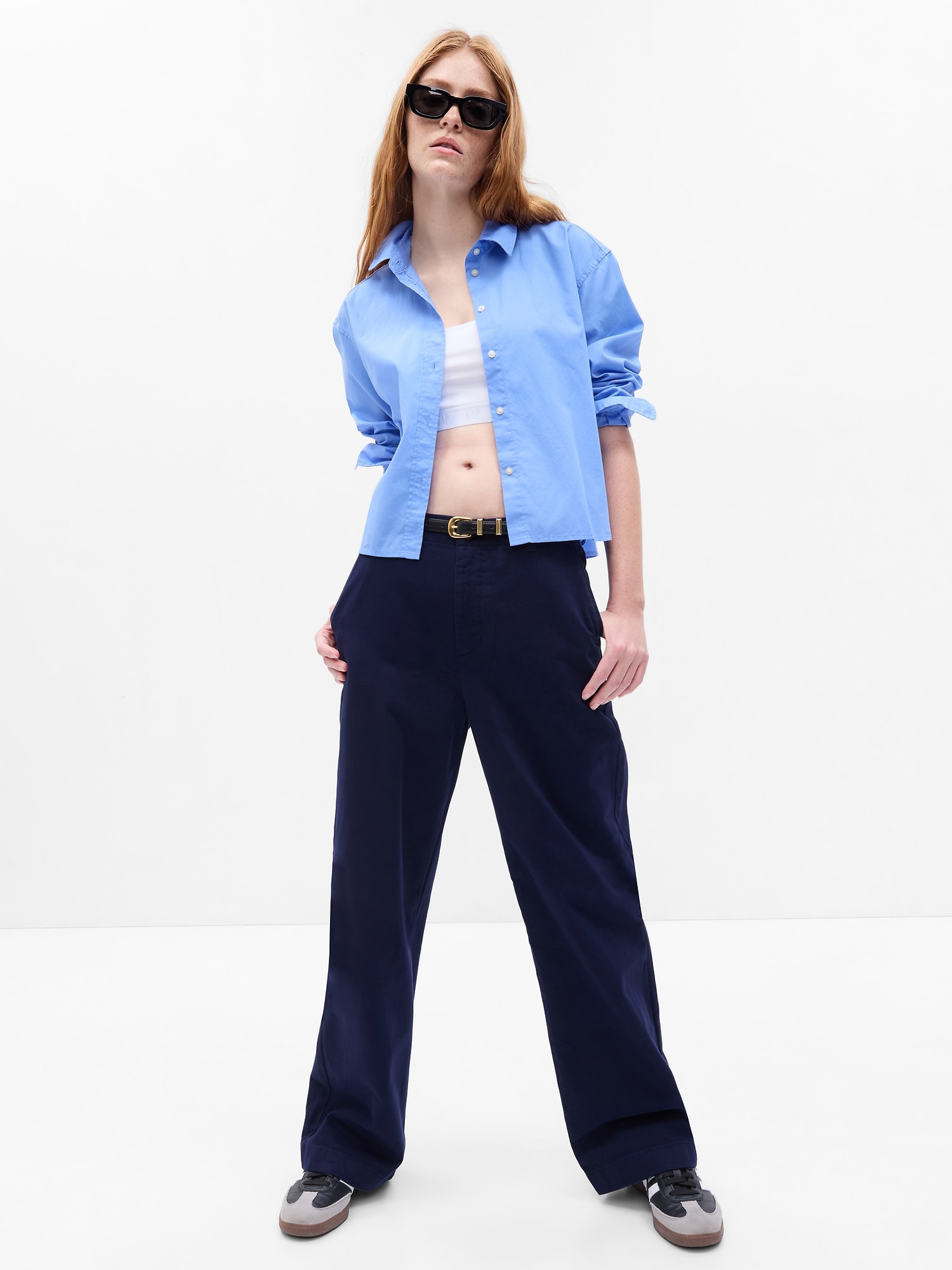 Blue, Pants For Women, Khaki, Chino & Dress Pants