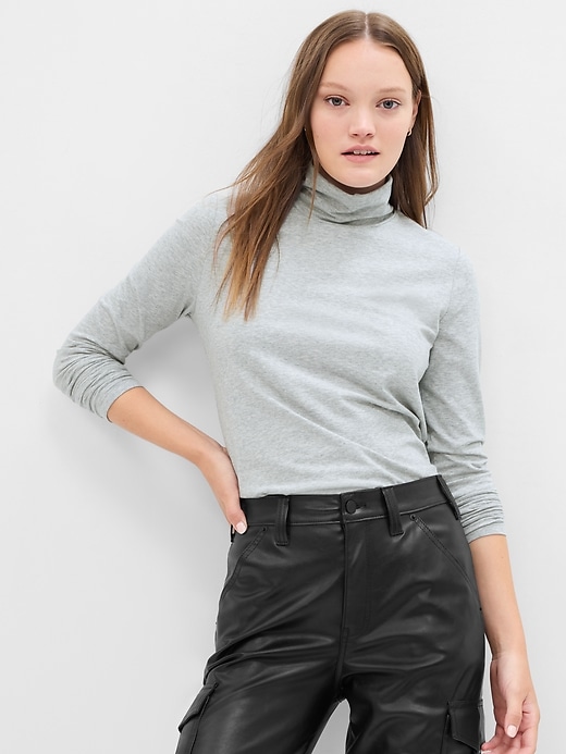 Image number 6 showing, Turtleneck T-Shirt