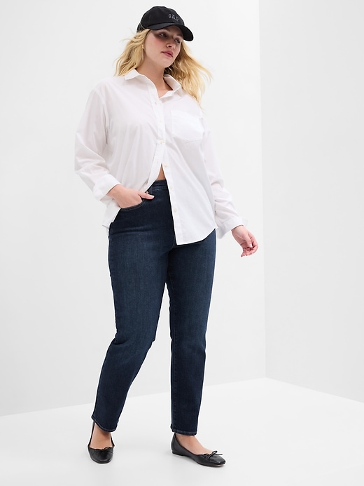 Image number 8 showing, High Rise Vintage Slim Jeans