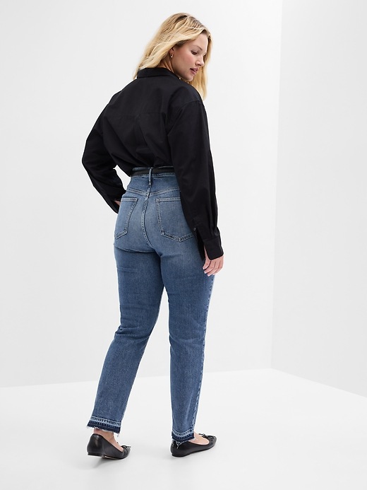 Image number 6 showing, High Rise Vintage Slim Jeans with Washwell