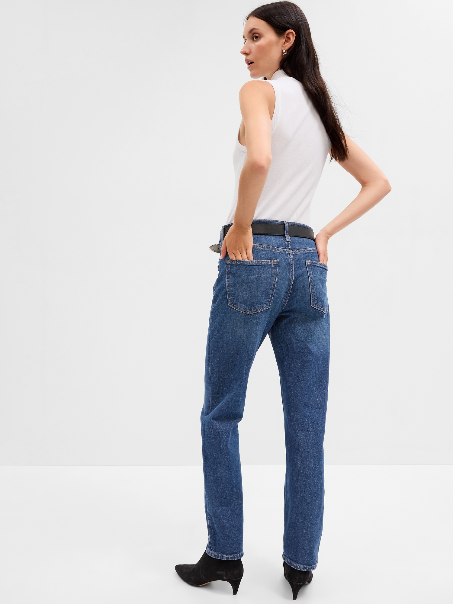 Mid Rise '90s Loose Jeans | Gap Factory