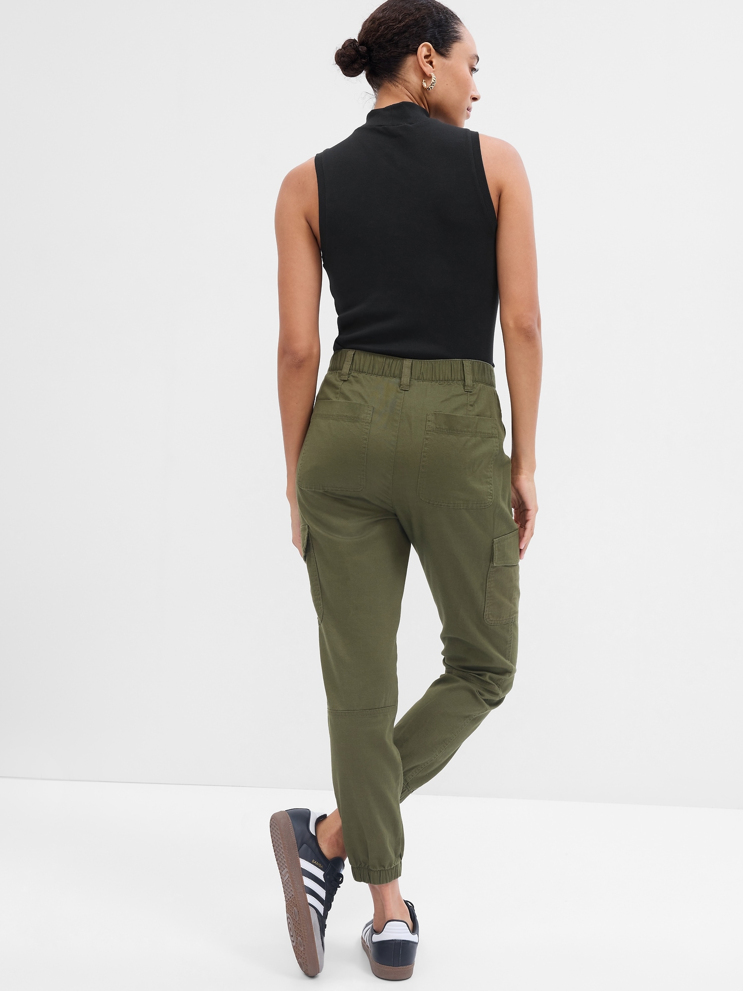 Girlfriend Khaki Joggers