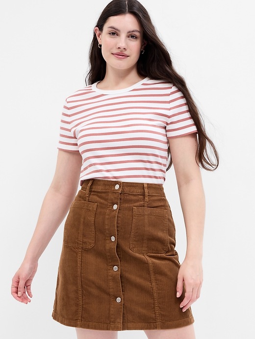 Image number 5 showing, Ribbed T-Shirt