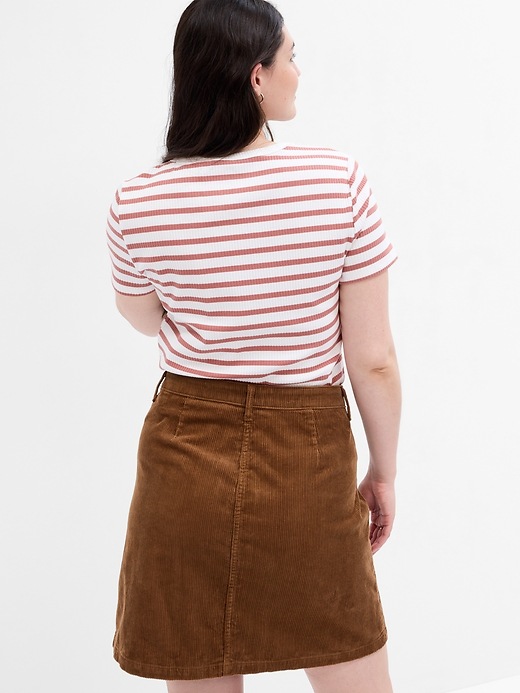 Image number 6 showing, Ribbed T-Shirt