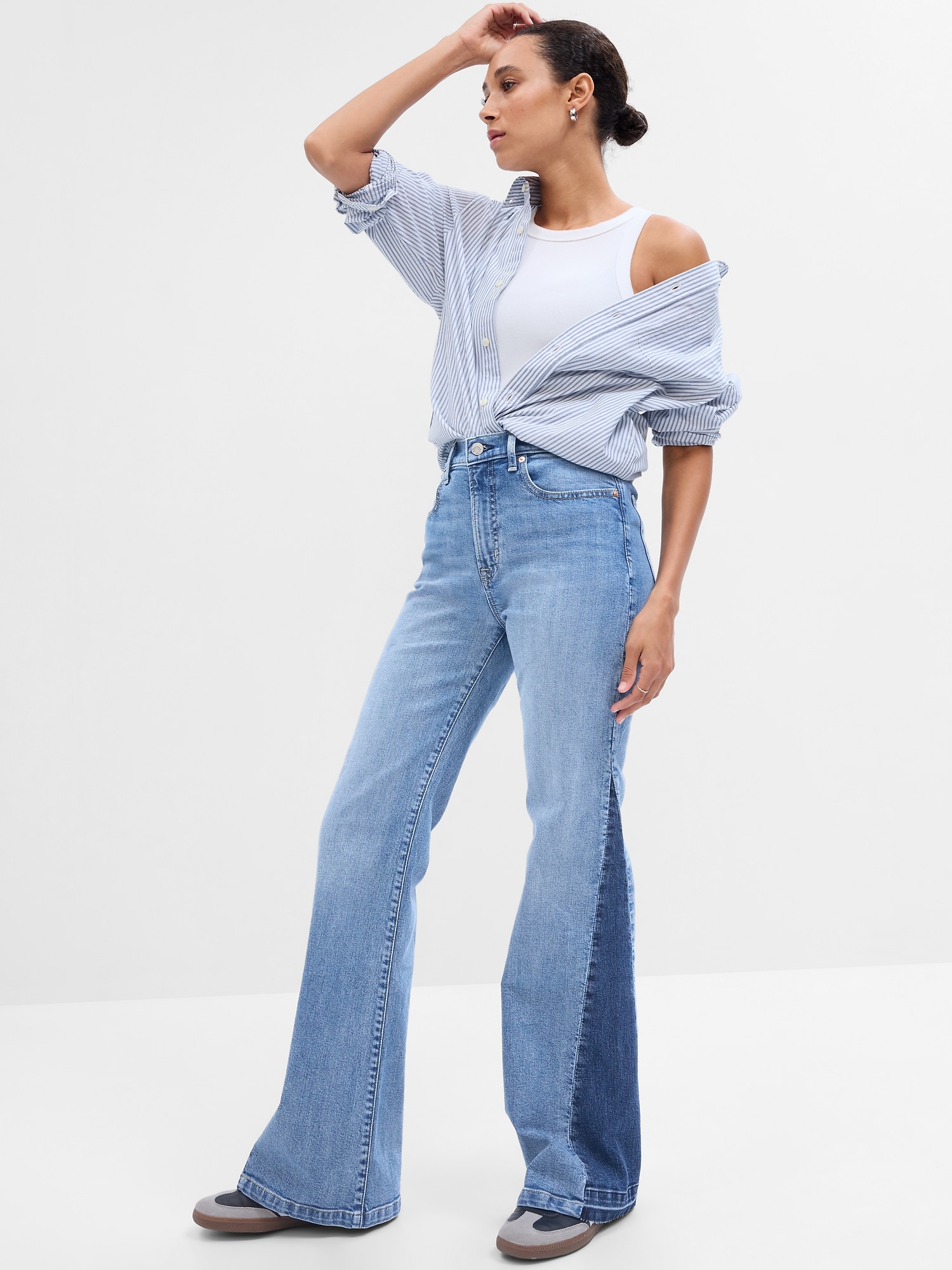 High Rise '70s Flare Jeans