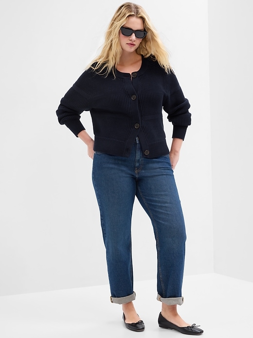 Image number 6 showing, Mixed-Stitch Cardigan