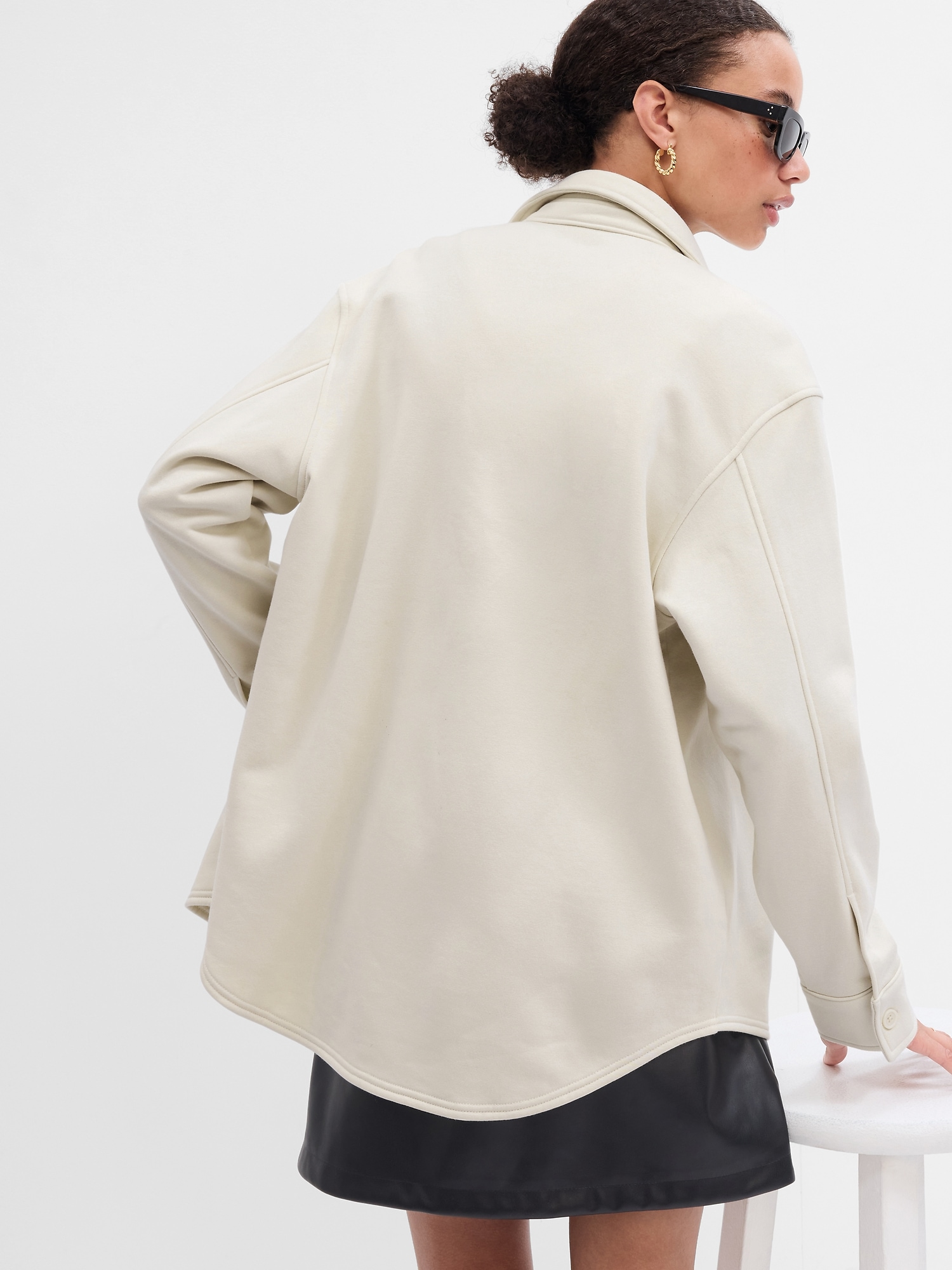 Fleece Shirt Jacket | Gap Factory