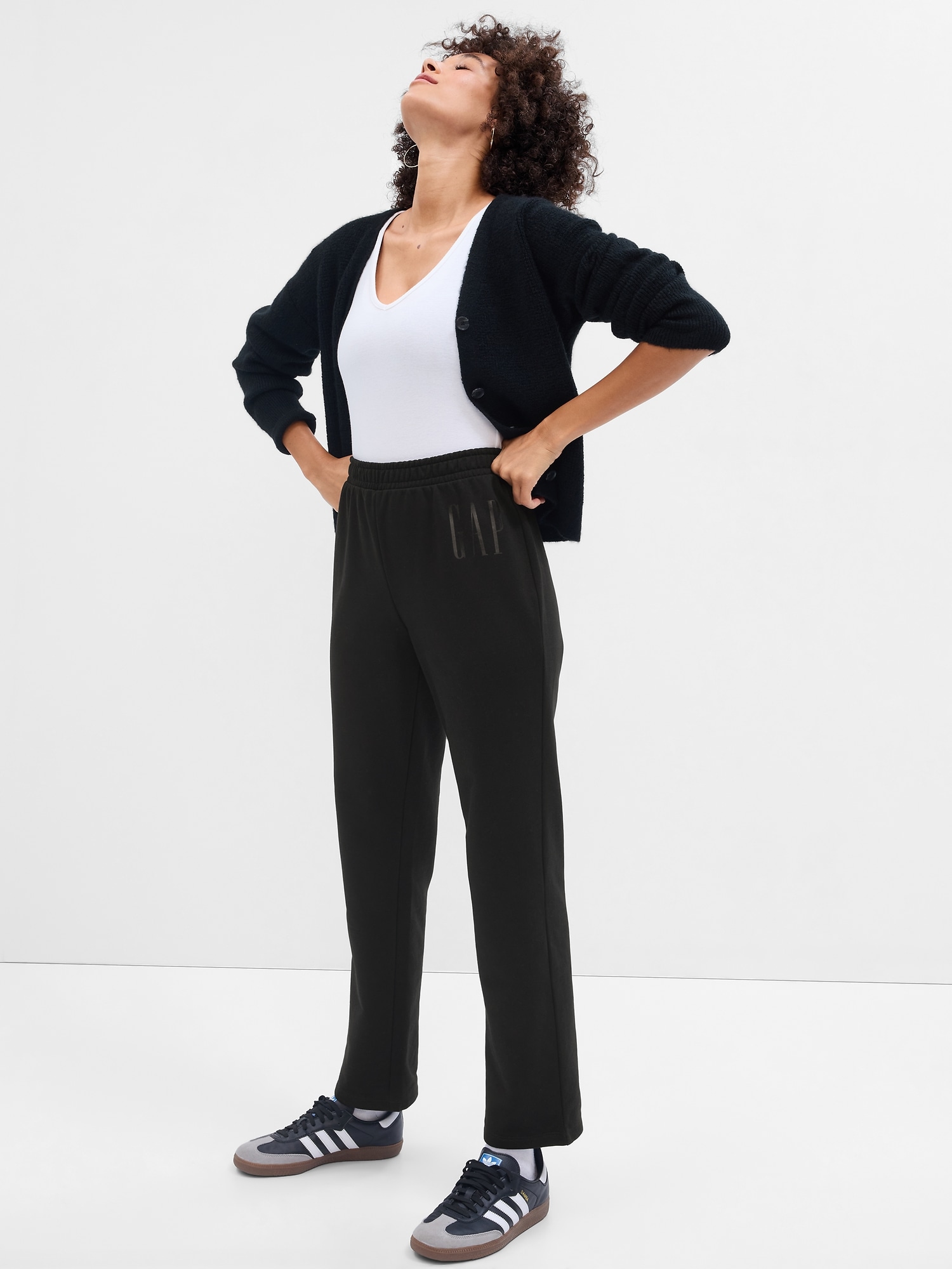 Gap Logo Straight Leg Sweatpants