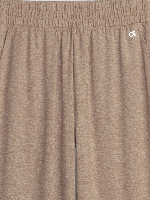 Image number 8 showing, GapFit Relaxed Brushed Tech Jersey Straight Leg Pants