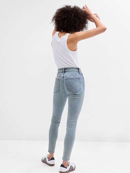 Image number 2 showing, High Rise Universal Legging Jeans with Washwell