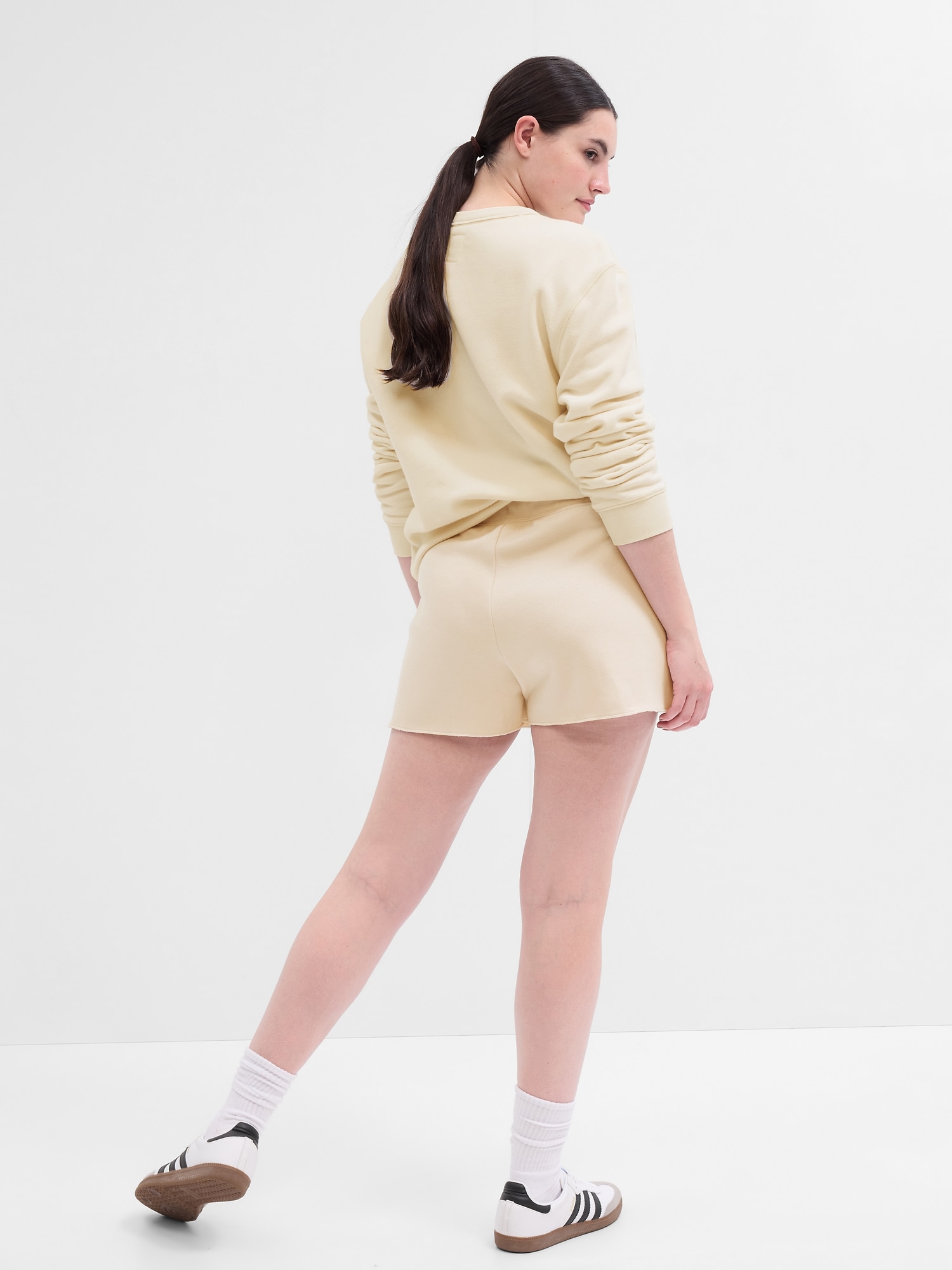 Gap Logo Fleece Shorts Gap Factory