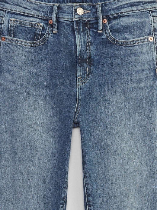 Image number 4 showing, High Rise Vintage Slim Jeans with Washwell