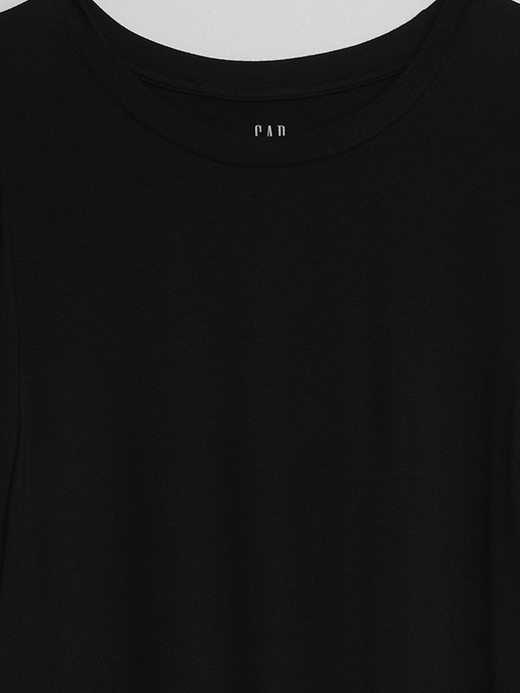 Image number 6 showing, Luxe Flutter Sleeve T-Shirt