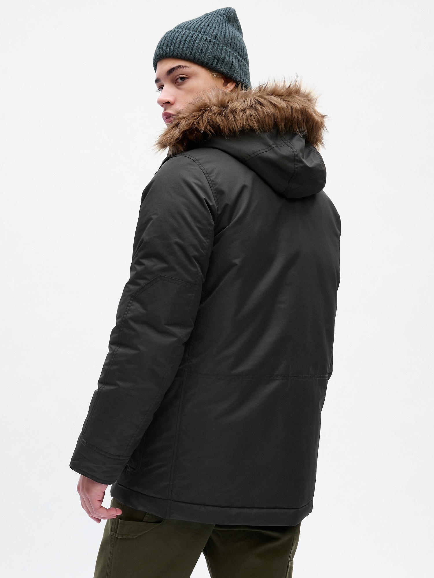 Gap Men's Snorkel coat Jacket, True Indigo SIZE XXL #870790 E111