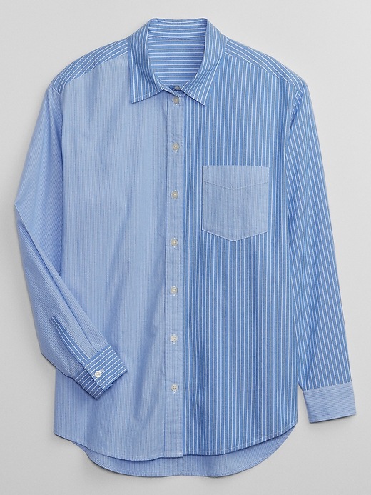 Image number 7 showing, Poplin Big Shirt