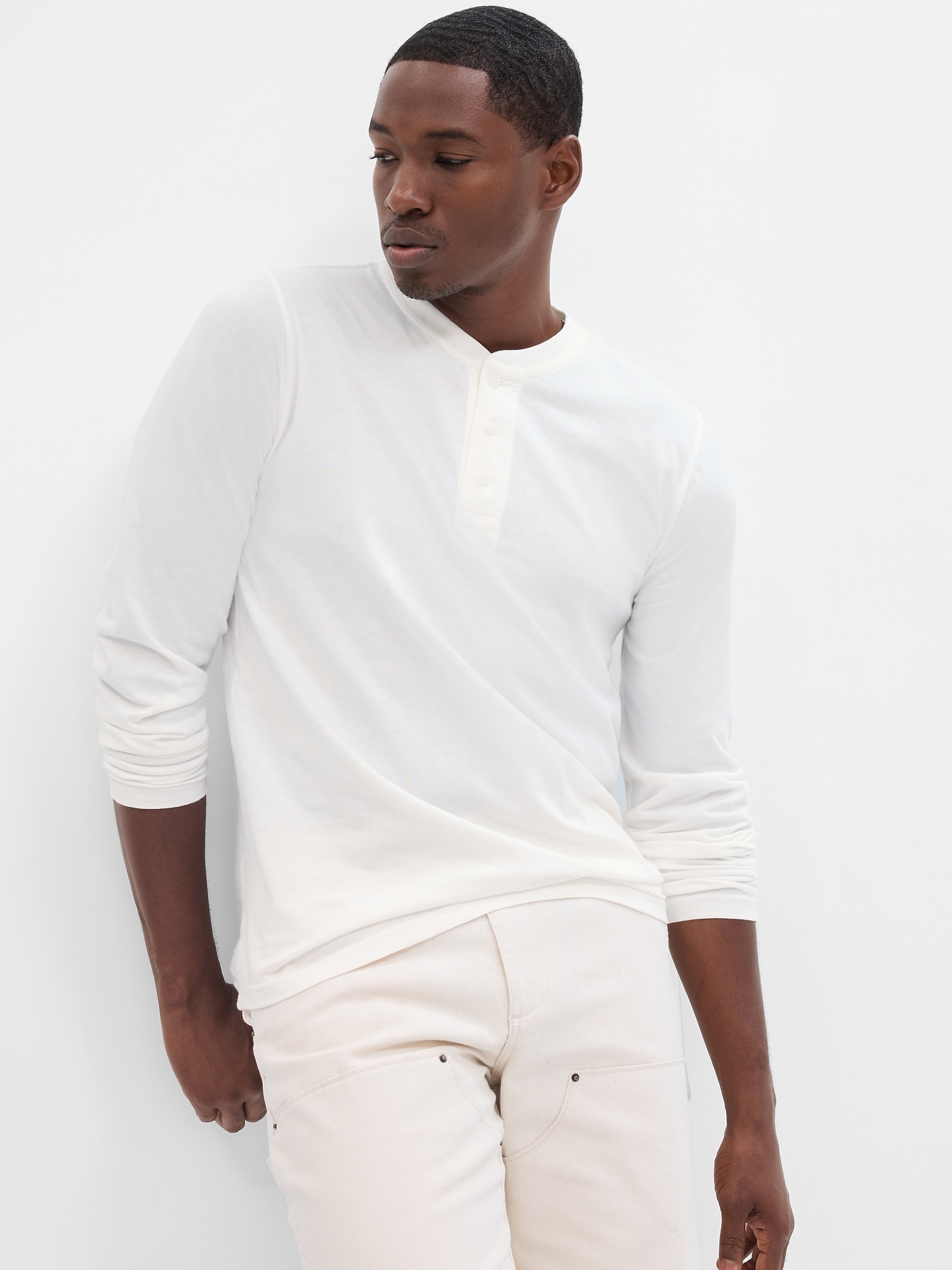 Everyday Soft Henley T-Shirt