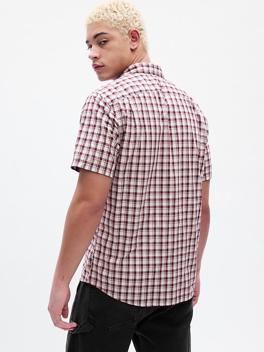 Image number 2 showing, Stretch Poplin Shirt in Slim Fit