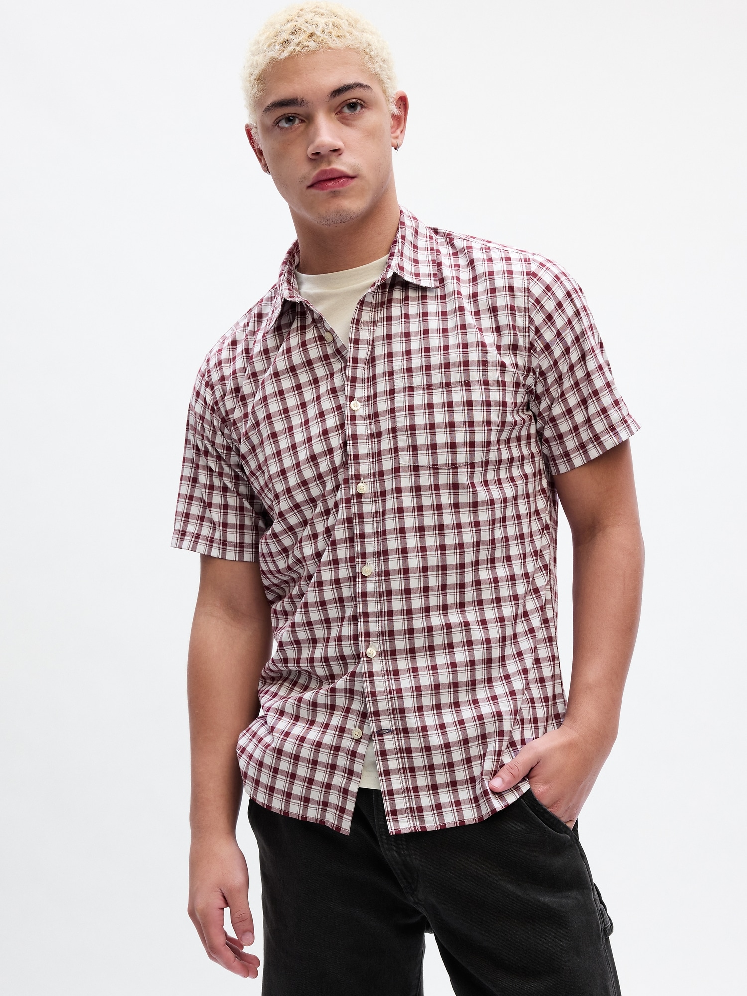 Gap slim outlet fit shirts