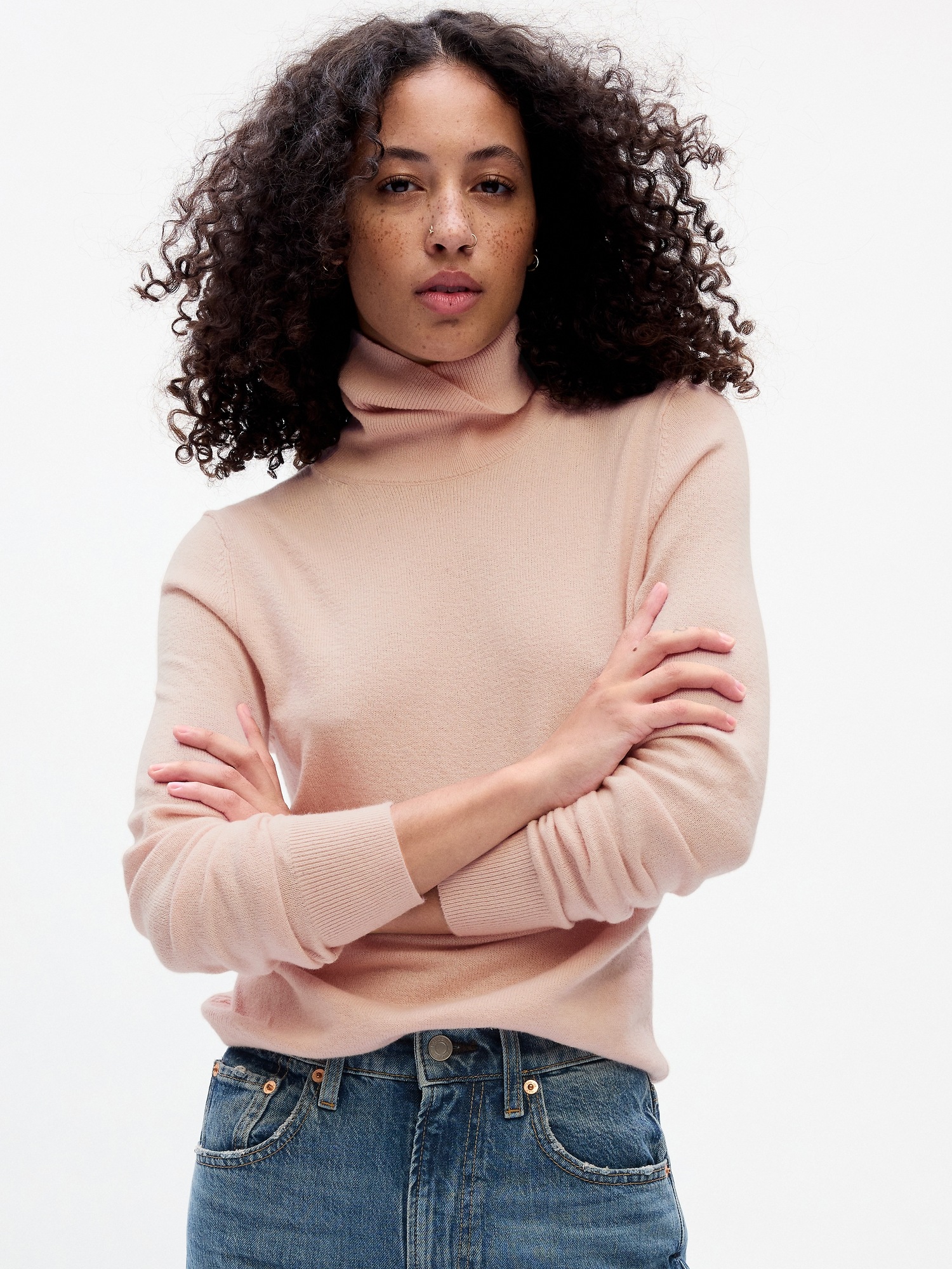 CashSoft Turtleneck Sweater