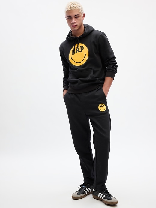 Smiley® Originals Gap Logo Straight Leg Sweatpants | Gap Factory