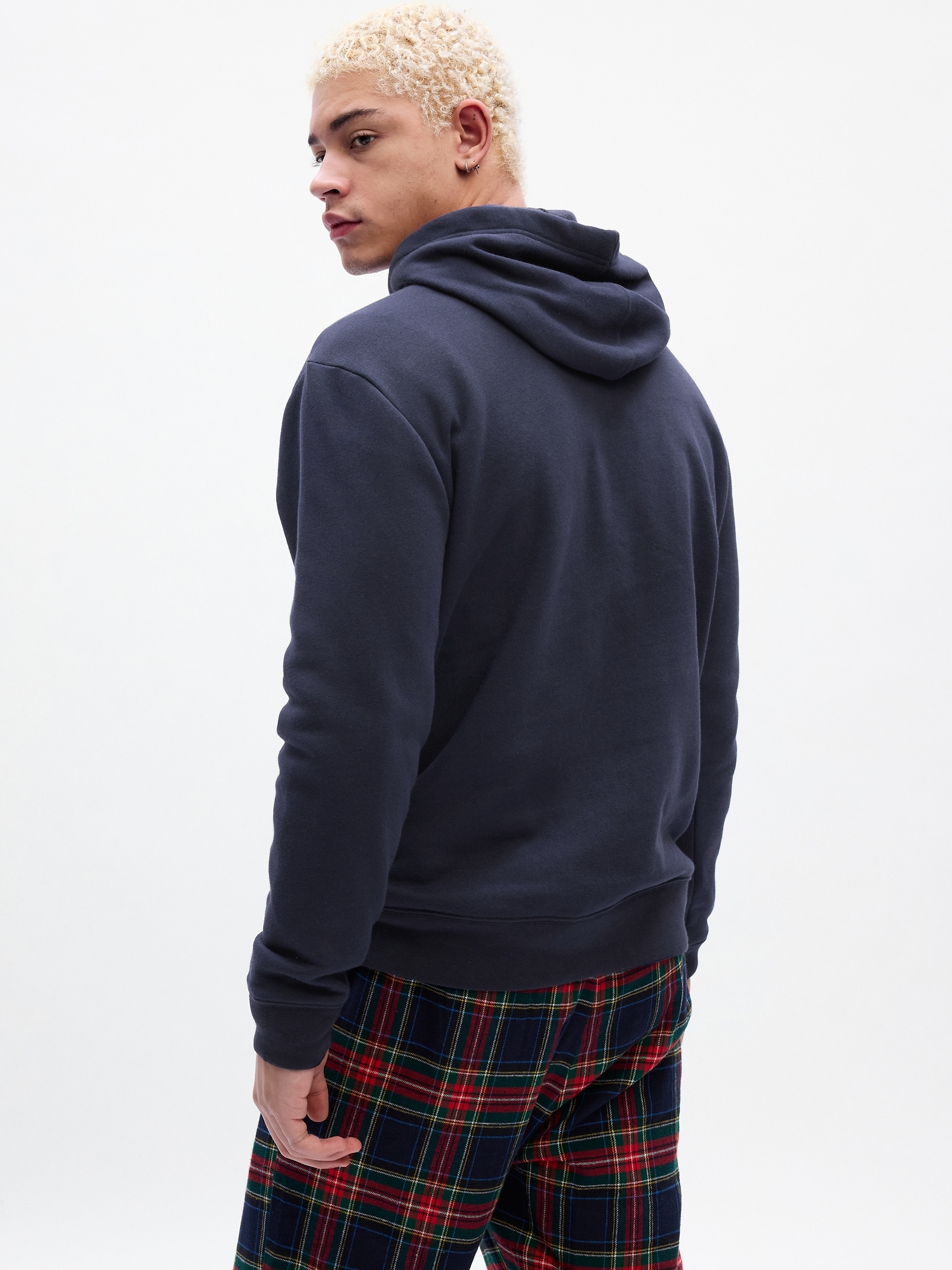 Logo Hoodie, Dark Blue