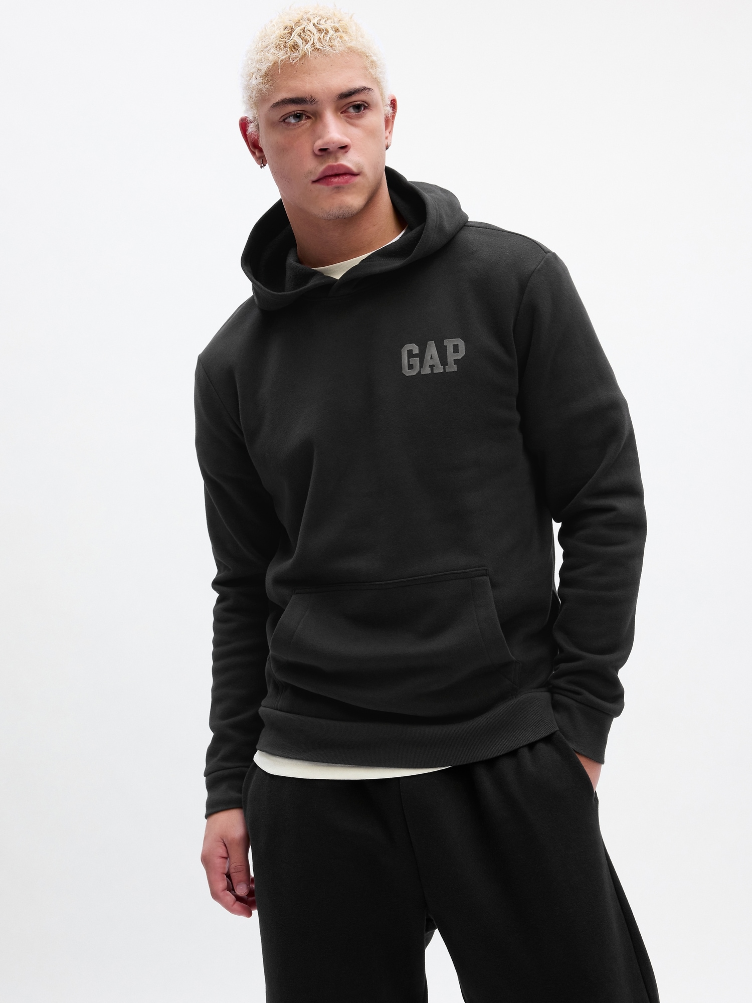 Vintage Soft Gap Logo Hoodie | Gap Factory