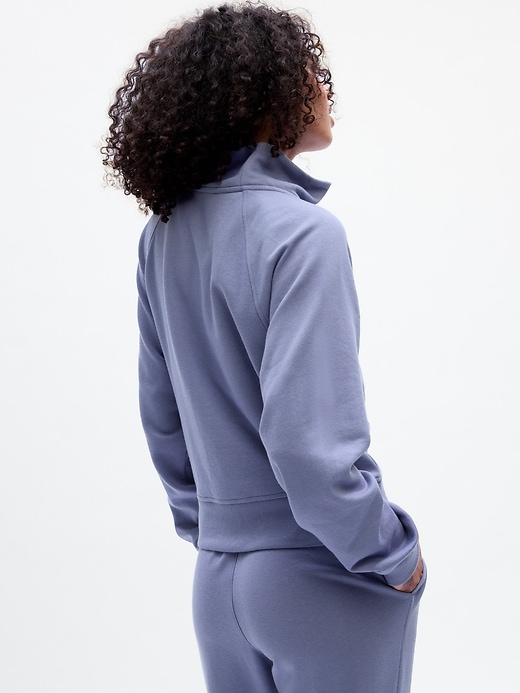 Image number 2 showing, Relaxed Fleece Half-Zip Sweatshirt
