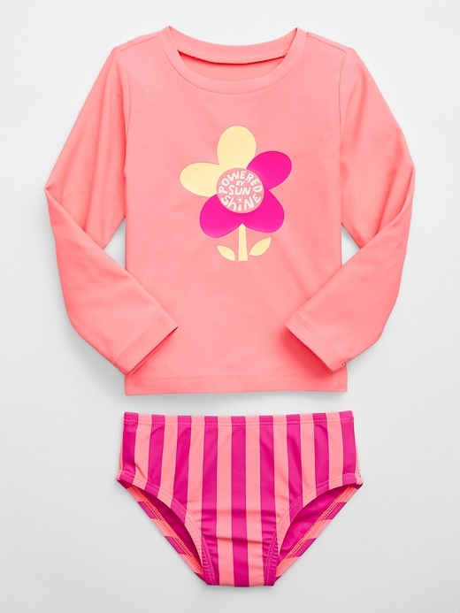 Image number 1 showing, babyGap Two-Piece Rash Guard