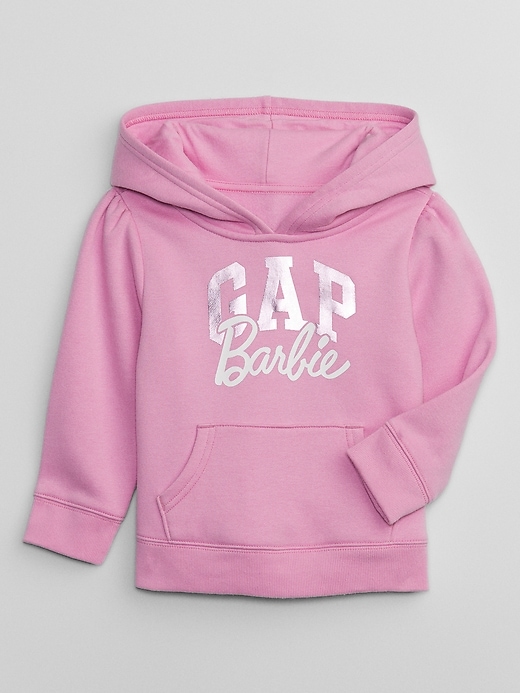 babyGap | Barbie™ Logo Hoodie | Gap Factory
