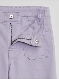 View large product image 5 of 5. Kids High Rise Wide-Leg Jeans with Washwell