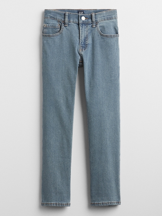 View large product image 1 of 3. Kids Straight Jeans with Washwell