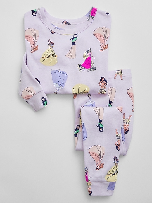 Image number 1 showing, babyGap &#124 Disney Princess 100% Organic Cotton PJ Set