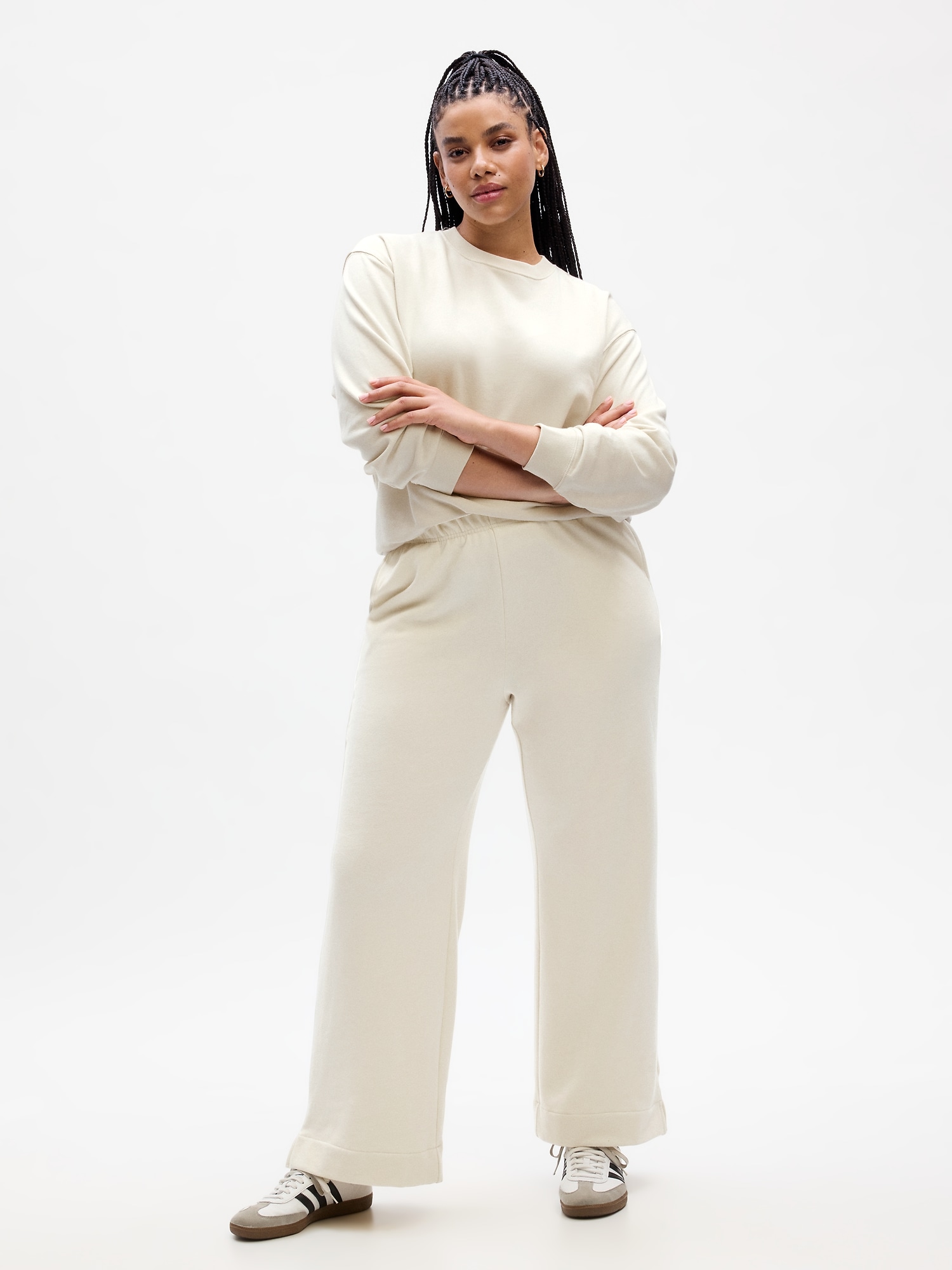 Fleece Wide-Leg Pants | Gap Factory