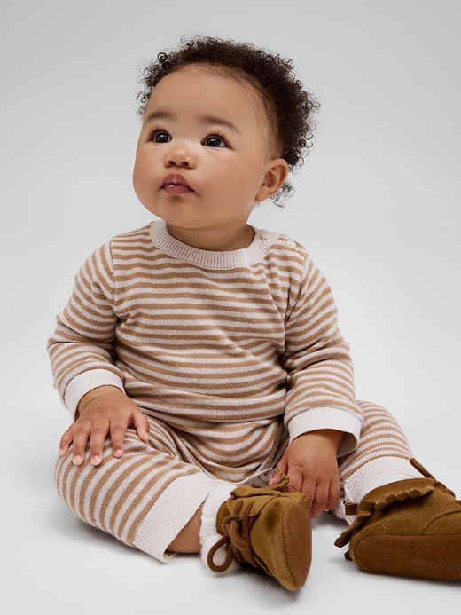 Baby Stripe Sweater OnePiece Gap Factory