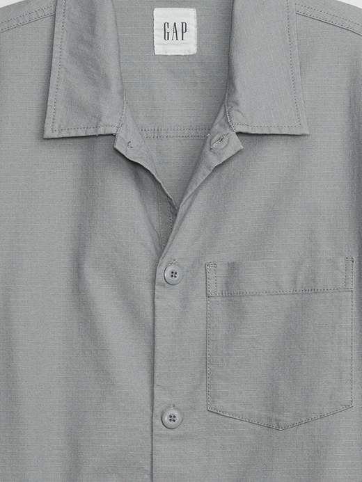 Image number 4 showing, Utility Ripstop Shirt Jacket