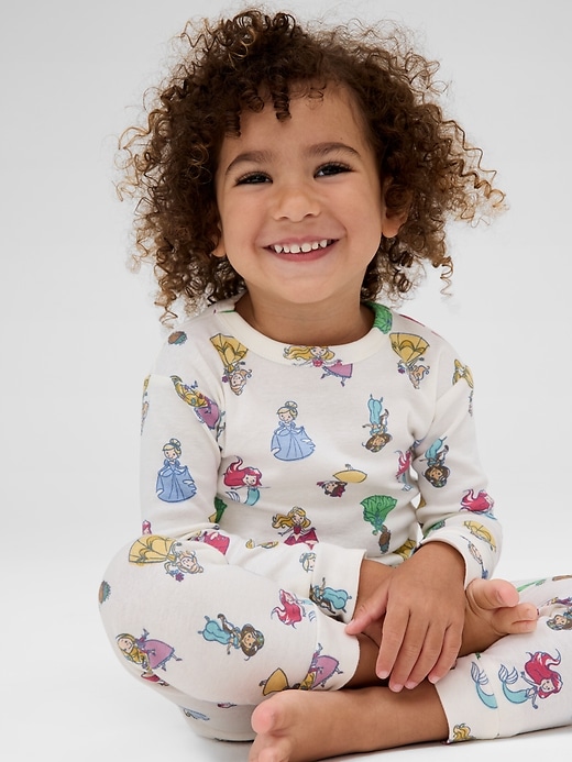 Image number 2 showing, babyGap &#124 Disney Princess 100% Organic Cotton PJ Set