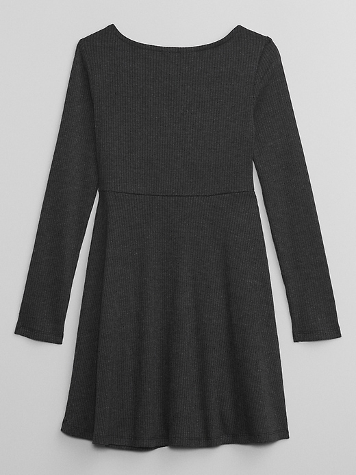 Image number 2 showing, Kids Ribbed Sweetheart Dress