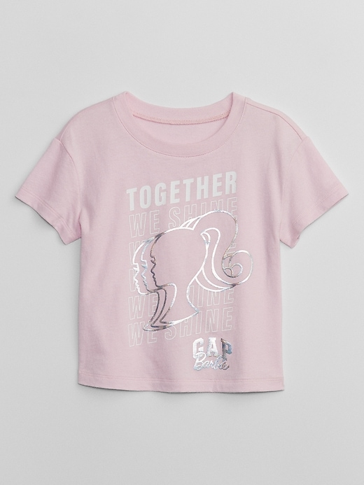Image number 1 showing, babyGap &#124 Barbie™ Logo T-Shirt