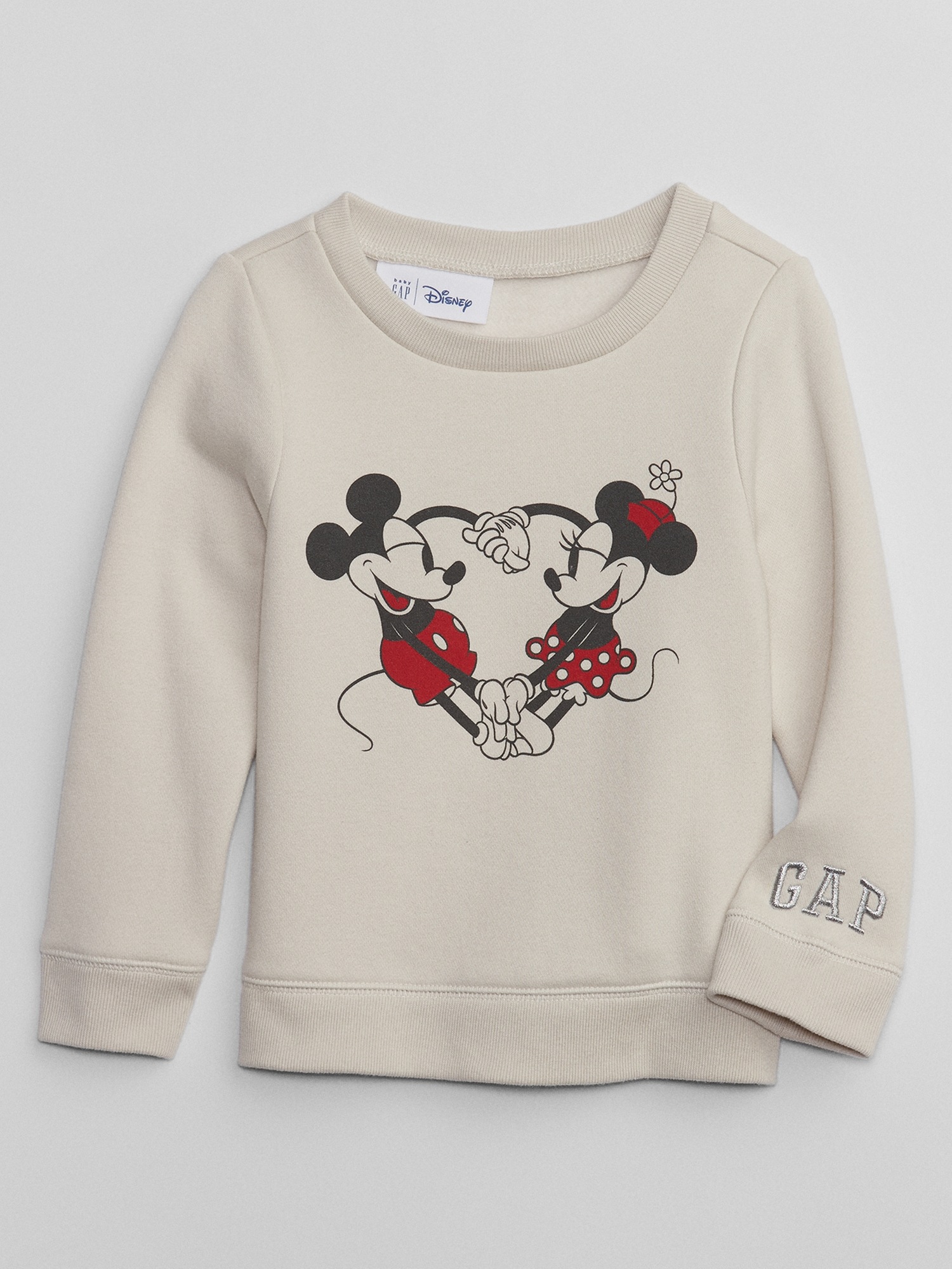 Sweatshirt Mickey Mouse Minnie - Coupe Classique, 241g, Col Tissé, Pour Un Look Décontracté Et Fun