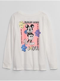 View large product image 3 of 4. GapKids &#124 Disney Mickey Mouse Graphic Oversized T-Shirt
