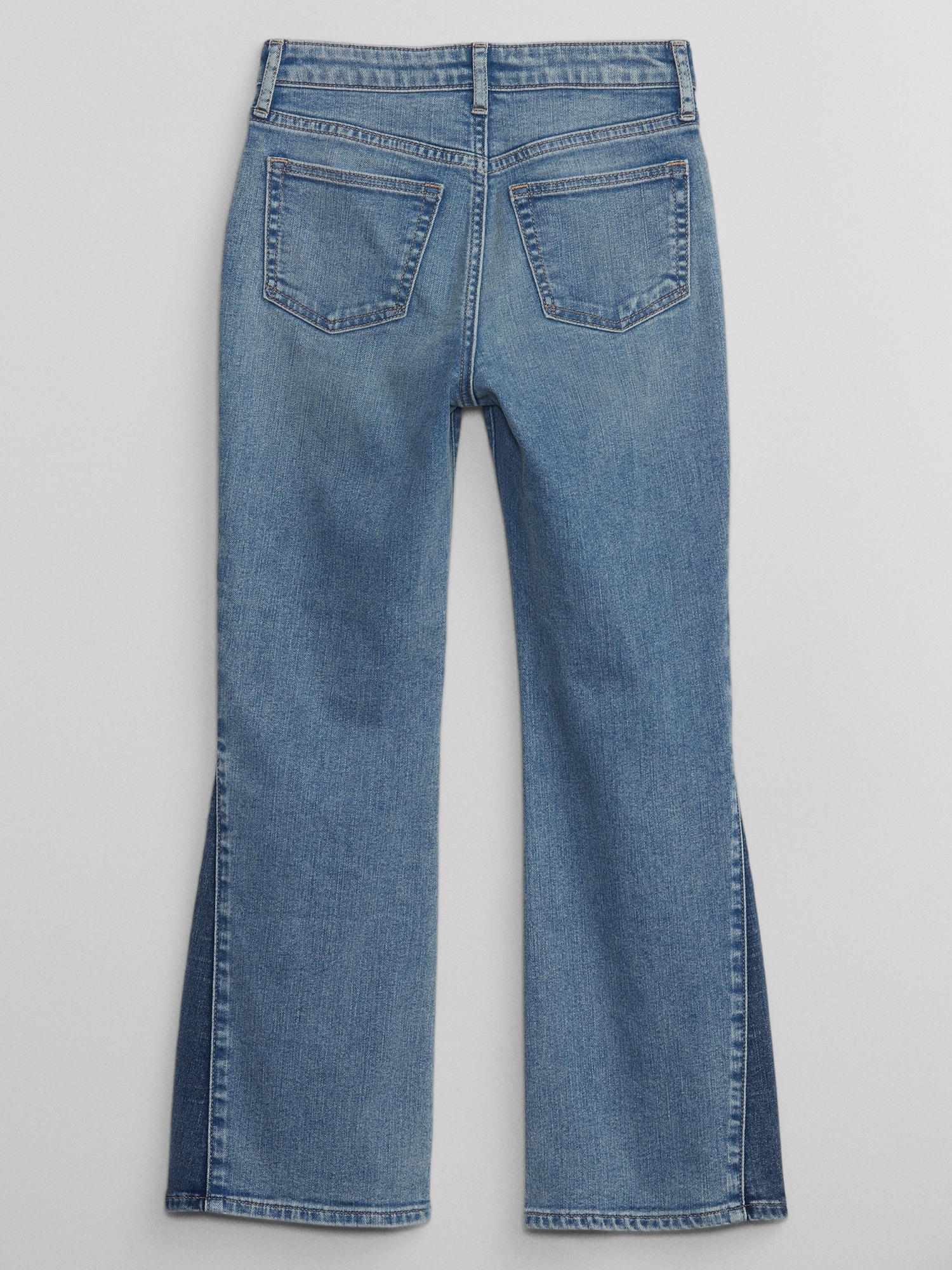 Kids High Rise '70s Flare Jeans