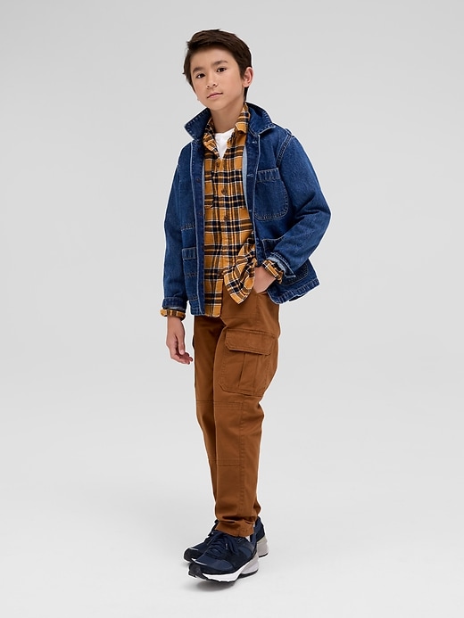 View large product image 2 of 4. Kids Utility Cargo Joggers with Washwell