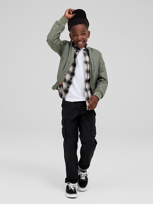 View large product image 2 of 3. Kids Utility Cargo Pants