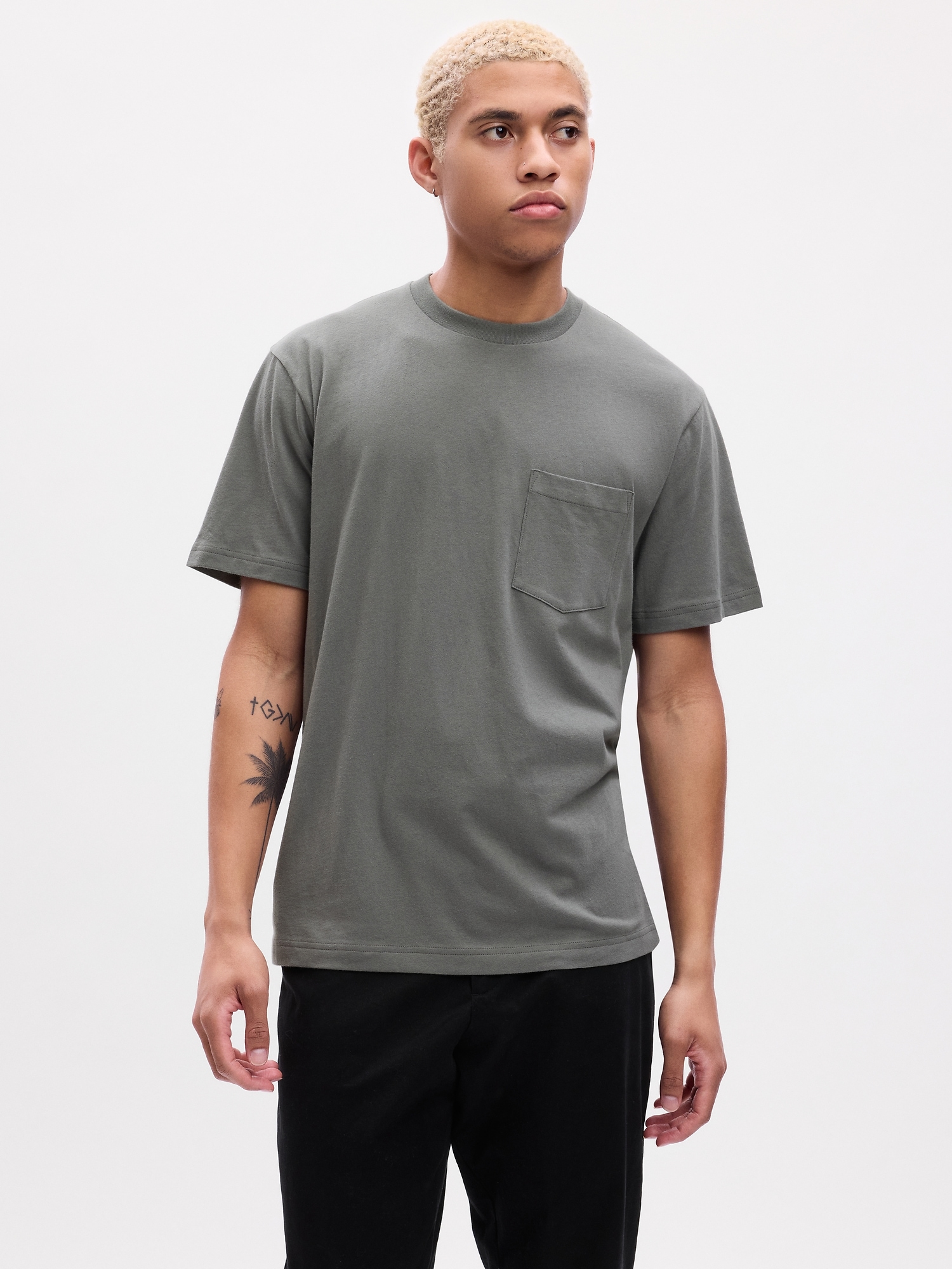 Relaxed Original Pocket T-Shirt - Gray
