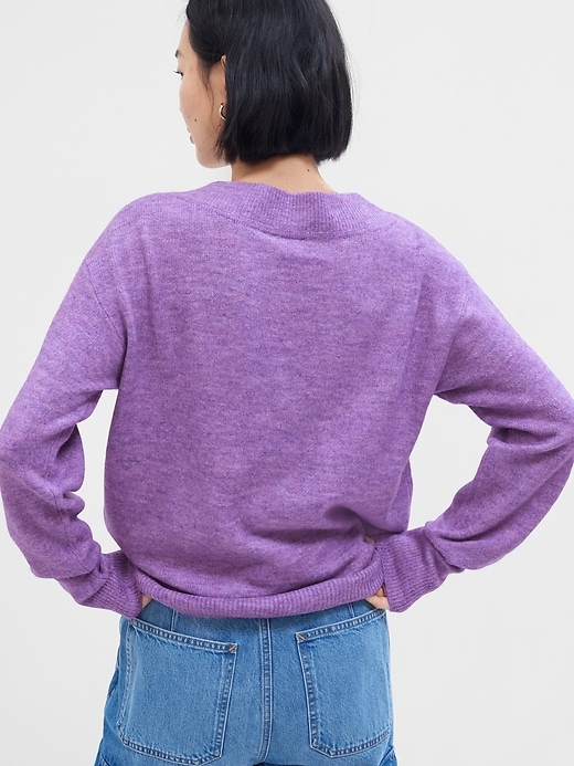 Image number 2 showing, Relaxed Forever Cozy V-Neck Sweater