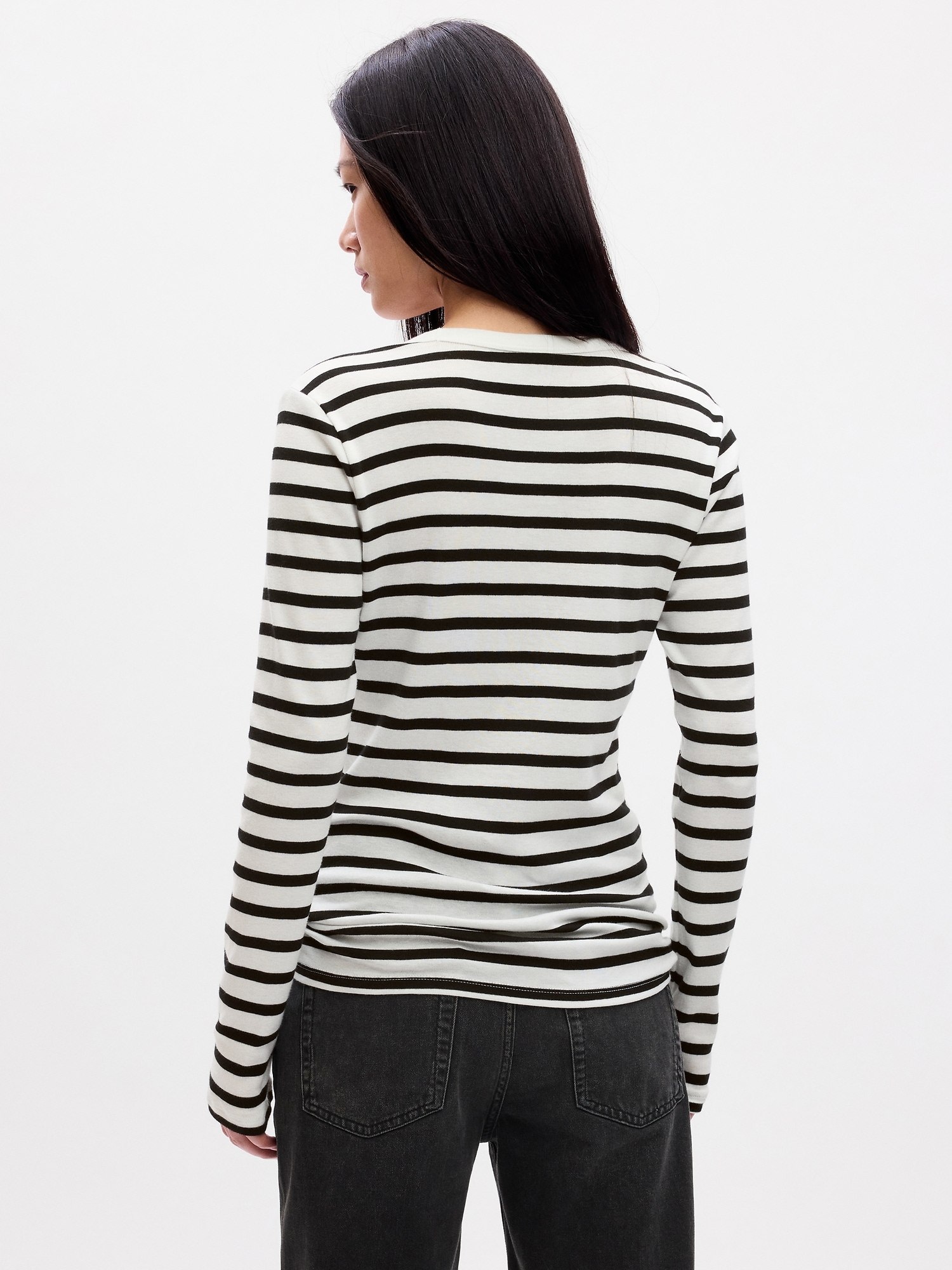 Favorite Stripe VNeck TShirt Gap Factory