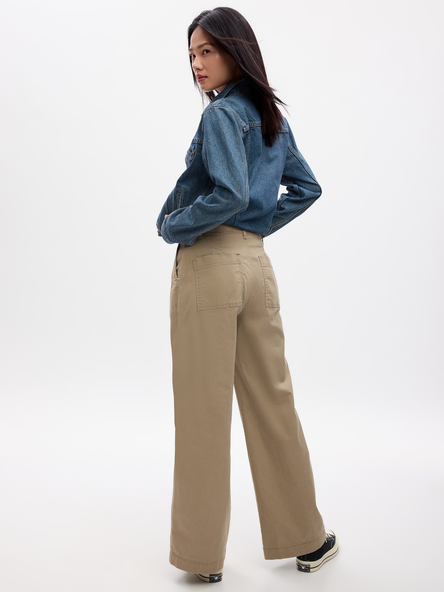 Baggy Jeans,WOMEN WIDE LEG JEANS BY SKG | LATEST HIGH WAIST STRAIGHT FIT  DENIM |