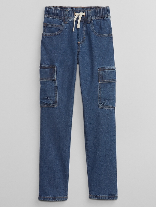 Image number 5 showing, Kids Slim Pull-On Jeans