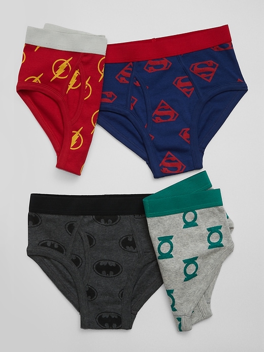 View large product image 1 of 1. GapKids &#124 DC&#153  Justice League Briefs (4-Pack)